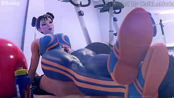 Chun li loves to give delicious thighjob