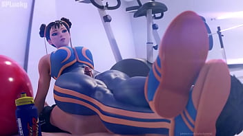 Chun li loves to give delicious thighjob
