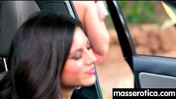 Sensual lesbian massage leads to orgasm 17