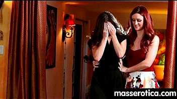 Sensual lesbian massage leads to orgasm 17
