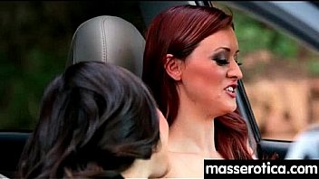 Sensual lesbian massage leads to orgasm 17