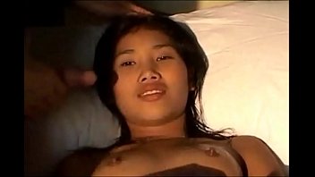 Petite thai teen step daughter sucks daddy's cock