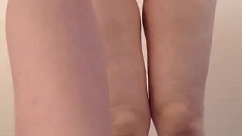 Teen masturbates with a vibrator in her room front the webcam