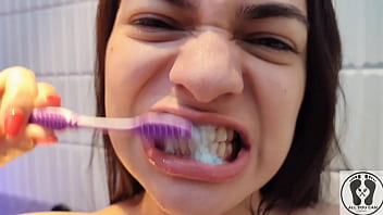 4k dental hygienist routine mouth fetish closeups naked