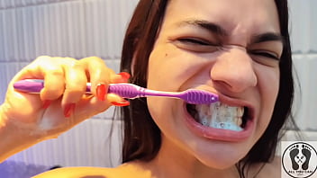 4k dental hygienist routine mouth fetish closeups naked