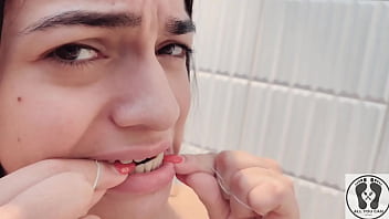 4k dental hygienist routine mouth fetish closeups naked