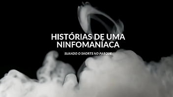 No parque correndo e escorrendo mel da bucetinha e melando tudo