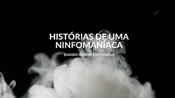 No parque correndo e escorrendo mel da bucetinha e melando tudo