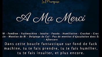 A ma merci french dirty talk joi femdom audio asmr