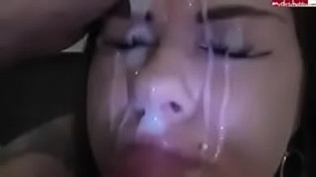 Cock sucking and swallow cum