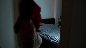 Redhead step mom visits and gets fucked hard