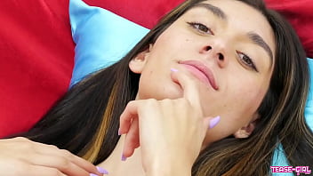 Stunning brunette model shows her amazing body