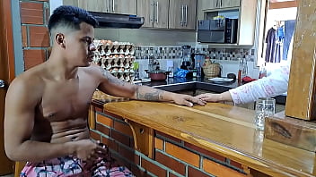 Latina stepmother gets fucked by her stepson