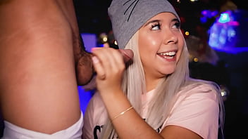 Sexy college girl makes a living sucking her boyfriend's cock online