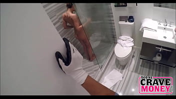 Petite teenager gets banged by a