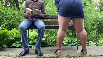 Lustful stranger milf shocked me on the street