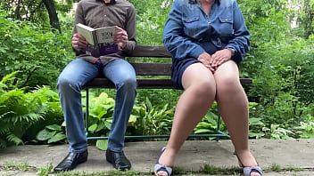 Lustful stranger milf shocked me on the street