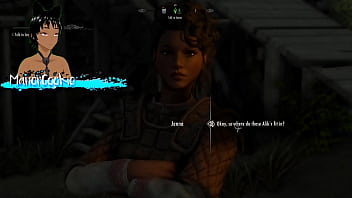 Skyrim b and l mod going on a quest from the companions and meeting and fucking someone along the way