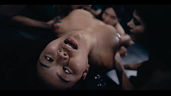 Possessed lesbians orgy sex addicted girls blasting with huge amount of slimy pussy squirt trailer