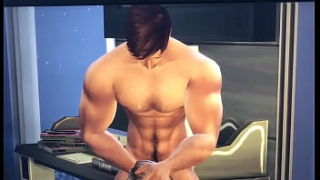 Sims 4 muscle cum facial