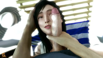 Tifa getting nailed at beach