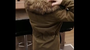 Tiny girl coming home