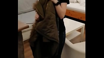 Tiny girl coming home