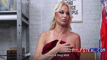 Police raid reveals trophy wife was cheating on her powerful husband she can either suck this cop or lose it all