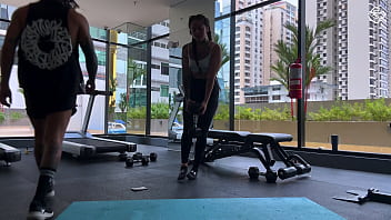 Smell my dirty bush and my sweaty ass after training