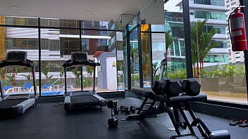 Smell my dirty bush and my sweaty ass after training