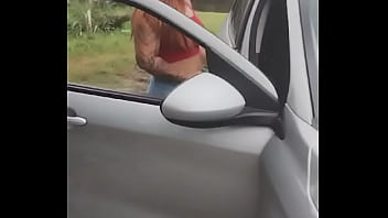 Ruiva saiu pra uma aventura e brincou com o uber completo no red