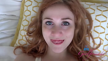 Skinny Ginger Gets Pussy Licked And Mounts Cock And Creams All Over It Amateur Pov Small Tits And Braces thumbnail