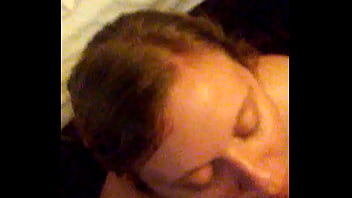 T bone covers cums on sexy tits