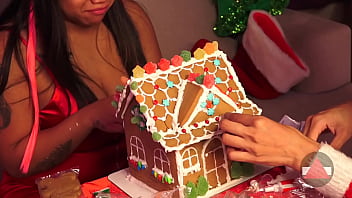 Edible building made of spice part to