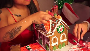 Edible building made of spice part to