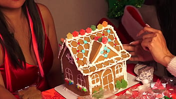 Edible building made of spice part to