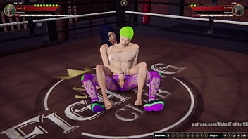 Joe vs gale nf3d mixed combat sex battle