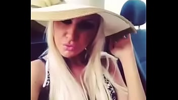 Hot legs and panties in car