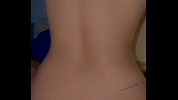 Latina rides cock with buttplug up her ass