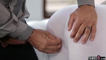 Busty stepdaughter turns on her step daddy too much Busty stepdaughter turns on her step daddy too much