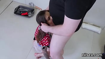 Fierce bitch gets her fuckholes stretched and properly screwed