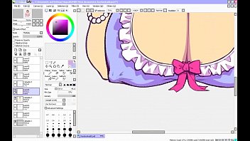 Hentai speed drawing part 3 flats & shading