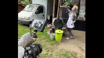 Behind the scenes of some filming that’s about to happen soon what are you most excited to see in this project