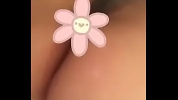 Teen butt in bathtub