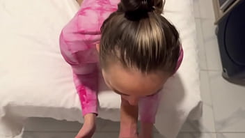 Footfetish in tights