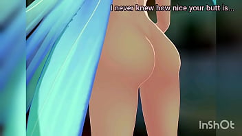 Hatsune miku streaking in public Hatsune miku streaking in public