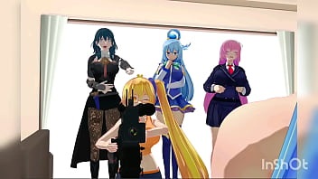 Hatsune miku streaking in public