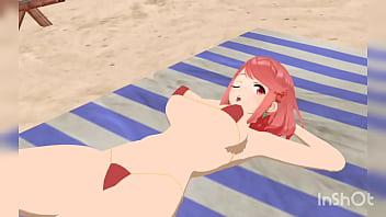 Hatsune miku streaking in public