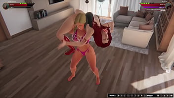 Bambi vs redwolf nf3d female sexfight apartment
