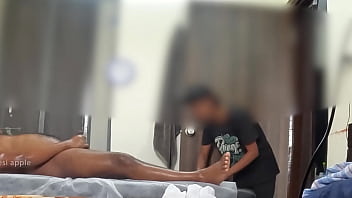 Flashing dick to maid